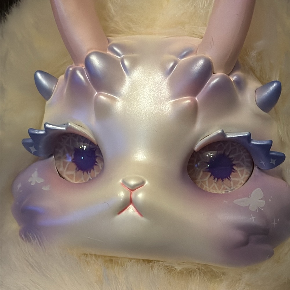 400% Tutulong Big Baby Series Plush Blind Box - Wisteria Rabbit Dragon - Picture 3 of 5